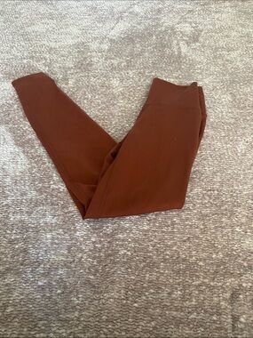 Kids Brown Stretch Leggings